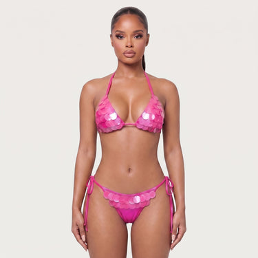 Bikini Set Adjustable Triangle Tie-Side Two-Piece - Image 10