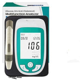Blood Glucose Monitor Kit | 3-in-1 Cholesterol Uric Acid Testing Device - Image 3