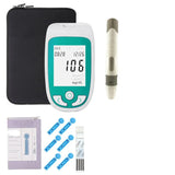 Blood Glucose Monitor Kit | 3-in-1 Cholesterol Uric Acid Testing Device - Image 1