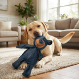 Chew Resistant Interactive Bear Dog Toy For Heavy Chewers With Squeaker - Image 3