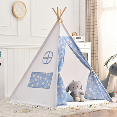 Children's Teepee Tent With Bear Patterns A Cosy Play Hideout For Indoor And Outdoor Adventures - Image 4