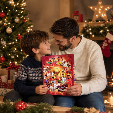 Christmas Football Advent Calendar With 24 Surprise Doors For Kids And Fans - Image 3