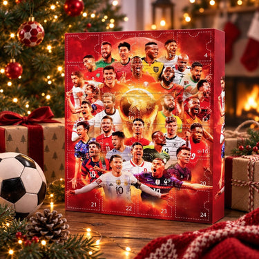 Christmas Football Advent Calendar With 24 Surprise Doors For Kids And Fans - Image 2