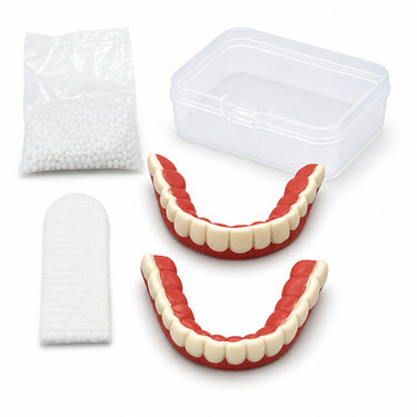 Comfort-Fit Realistic Removable Dentures With Natural White Appearance - Image 5