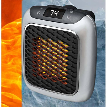 Compact Electric Space Heater With Energy Saving Warmth For Efficient Desk Use - Image 1