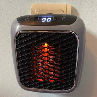 Compact Electric Space Heater With Energy Saving Warmth For Efficient Desk Use - Image 3