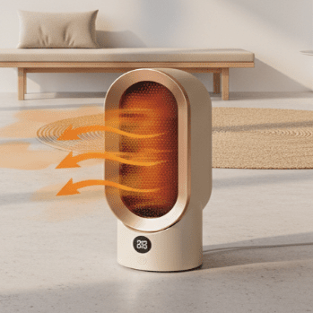 Compact Lightweight Portable Travel Heater With Overheat Protection And Cool-Touch Exterior - Image 1