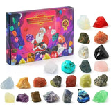 Crystalgems Christmas Advent Calendar With 24 Natural Precious Stones - Image 3