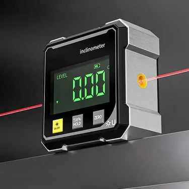 Digital Inclinometer With Laser And Bright Display For Precise Angle Measurement - Image 1
