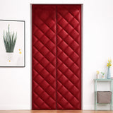 Door Curtain Door Draft Blocker Magnetic Thermal Curtain Türvorhang Isolierung - Image 7