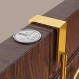 Door Mounted Coat Rack with Streamlined Over the Design and Cloud Shape - Image 4