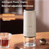 Electric Coffee Grinder USB-C Rechargeable With 38 Adjustable Burr Grind Settings - Image 5