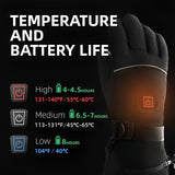 Electric Heated Gloves For Cold Hands With Touchscreen Fingertips And Waterproof Wrist Strap - Image 4