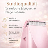 Electric Shaver With 2 Attachments Gentle And Precise For Sensitive Areas Cordless USB Rechargeable - Image 12