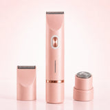 Electric Shaver With 2 Attachments Gentle And Precise For Sensitive Areas Cordless USB Rechargeable - Image 1