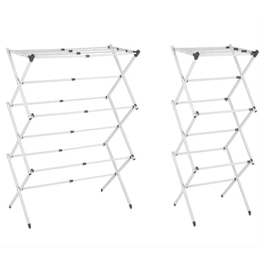 Foldable Clothes Drying Rack With 3-Tier Multi-Level Design Portable Garment Drying Rack For Indoor & Outdoor Use Lightweight And Easy Storage - Image 5