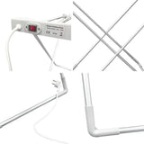 Foldable Electric Clothes Drying Rack With Heated Bars And Powerful 120W Heating For An Energy Efficient Indoor Airer - Image 2
