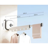 Folding Clothes Drying Rack AluFlex Séchoir À Linge Pliable En Aluminium Avec Fixation Par Ventouse - Image 13