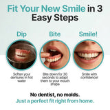Glue Dentures Full Upper And Lower Set With Fda Registration For Comfort And Security - Image 7