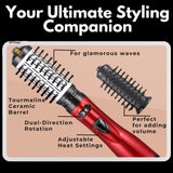 Hair Dryer Styler Rotating 2-in-1 Volumizing Brush System With Adjustable Directions And Three Temperature Levels - Image 6