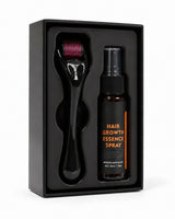 Hair Growth Set With Derma Microneedle Roller And 30ml Natural Essence - Image 1