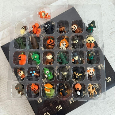 Halloween Advent Calendar With Collectible Miniature Figurines For Spooky Countdown Decoration - Image 6