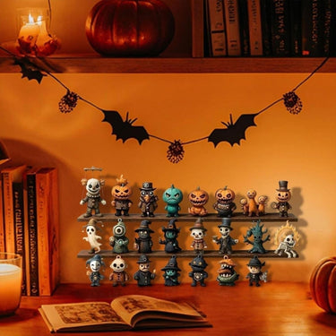 Halloween Advent Calendar With Collectible Miniature Figurines For Spooky Countdown Decoration - Image 4