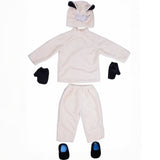 Halloween Costume Kids' Dinosaur Pirate Vampire Animal With Plush Fleece Hood Mittens And Shoe Covers - Image 5