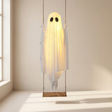 Halloween Decoration Hanging Ghost With Integrated LED String Lights Swing Decor For Indoor And Outdoor Use - Image 1