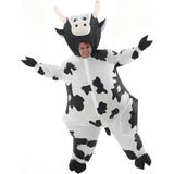 Halloween Inflatable Costume Cow With Animal Design Full-Body And Comfortable & Lightweight For Adults - Image 2