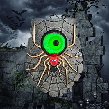 Halloween Light Decoration Wireless Doorbell With One Eyed Spider Design For Decor - Image 10