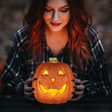 Halloween Pumpkin Light Up Battery Operated Jack O'Lantern Decor - Image 2