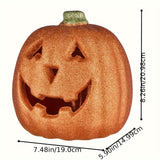 Halloween Pumpkin Light Up Battery Operated Jack O'Lantern Decor - Image 6