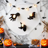 Halloween Wall Decoration Reaching Hand With Warm LED Candle Mounted Decor - Image 5