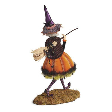 Halloween Witch Figurine Decorative Resin Figure For Indoor Display Lightweight Design Halloween Decor - Image 5