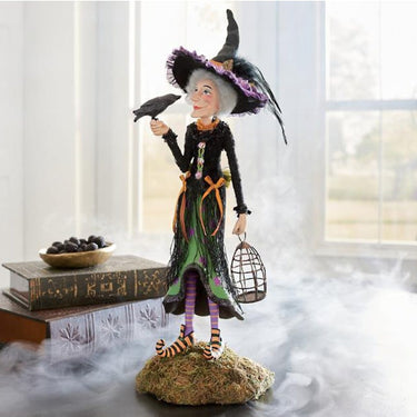 Halloween Witch Figurine Decorative Resin Figure For Indoor Display Lightweight Design Halloween Decor - Image 13