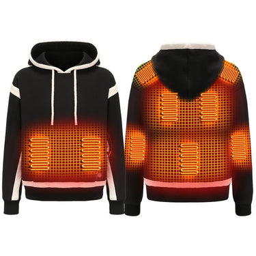 Heated Hoodie Women's Electric Pullover With USB Powered Warmth And Integrated Heating - Image 1