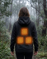 Heated Jacket Electric Zip Up Hoodie With Built-In Heating Elements For Warmth Without Bulk - Image 10