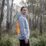 Heated Jacket Electric Zip Up Hoodie With Built-In Heating Elements For Warmth Without Bulk - Image 5