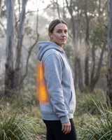 Heated Jacket Electric Zip Up Hoodie With Built-In Heating Elements For Warmth Without Bulk - Image 5