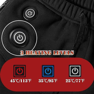 Heated Thermal Underwear Pants USB Rechargeable Slim Fit Base Layer Machine Washable - Image 2