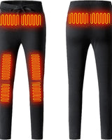 Heated Thermal Underwear Pants USB Rechargeable Slim Fit Base Layer Machine Washable - Image 1