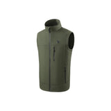 Heated Vest Men's Electric With Rechargeable USB Power And Stand Collar For Sleek Layerable Fit - Image 8