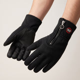 USB Heated Gloves Women Thermal Ladies Winter Snow Ski Cycling With Touchscreen Fingertips And Windproof Wrist Zipper - Image 5
