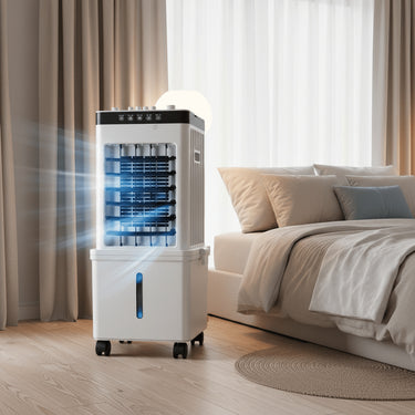 Home Appliances Mobile Air Cooler Tower With Wheels For Cooling And Humidification - Image 6