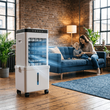 Home Appliances Mobile Air Cooler Tower With Wheels For Cooling And Humidification - Image 1