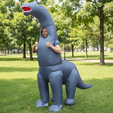 Inflatable Dinosaur Costume For Halloween With Instant Dino Impact For Party Fun - Image 1