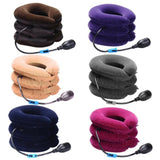 Inflatable Neck Collar With Three-Layer Traction And Hand Pump For Adjustable Support - Image 6