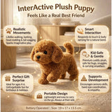 Interactive Plush Puppy Toy With Realistic Movements And Smart Interactive Play For Endless Fun - Image 15