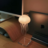 Jellyfish Lamp White Translucent Color Changing Rechargeable Night Light - Image 8